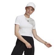 Women's T-shirt adidas Originals Adicolor Cropped Roll-Up Sleeve