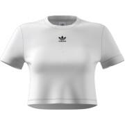 Women's T-shirt adidas Originals Adicolor Cropped Roll-Up Sleeve