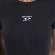 Women's T-shirt Reebok côtelé