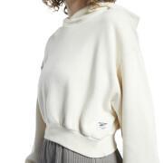 Sweatshirt woman Reebok Crop Teinte Naturelle Classics