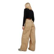 Pants cargo high waist woman Jack & Jones Yoko Cosy