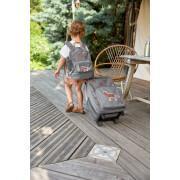 Childrens suitcase with wheels Lässig Safari Tigre