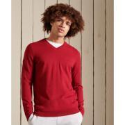 Sweater Superdry Vintage en cachemire et coton bio