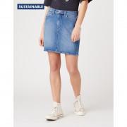 Women's denim skirt Wrangler Mid Length Sandy