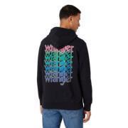 Sweatshirt hooded Wrangler Graphic